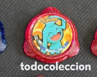 Coleccionismo cromos antiguos: Tazo Pokemon KRAK 2005 WYNAUT 96