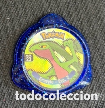 Coleccionismo cromos antiguos: Tazo Pokemon KRAK 2005 GROVYLE 23