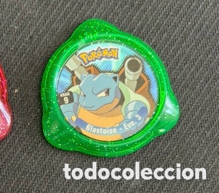 Coleccionismo cromos antiguos: Tazo Pokemon KRAK 2005 BLASTOISE 9