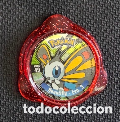 Coleccionismo cromos antiguos: Tazo Pokemon KRAK 2005 BEAUTIFLY 49