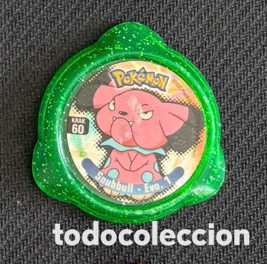 Coleccionismo cromos antiguos: Tazo Pokemon KRAK 2005 60 SNUBBULL