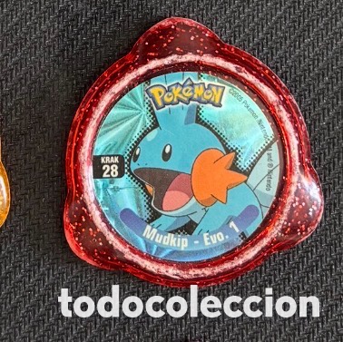 Coleccionismo cromos antiguos: Tazo Pokemon KRAK 2005 MUDKIP 28