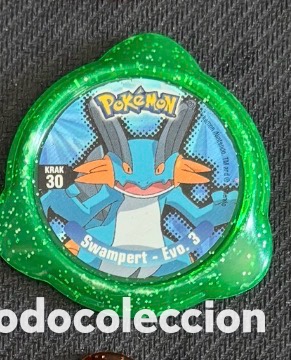 Coleccionismo cromos antiguos: Tazo Pokemon KRAK 2005 SWAMPERT 30
