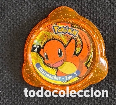 Coleccionismo cromos antiguos: Tazo Pokemon KRAK 2005 CHARMANDER 4