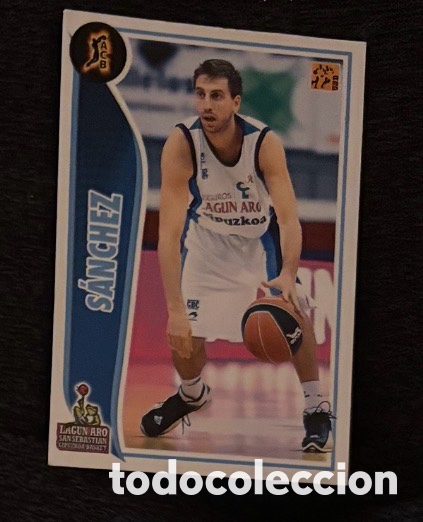 Coleccionismo cromos antiguos: S&Aacute;NCHEZ LAGUNARO BALONCESTO BASKET ACB 2009 2010 panini