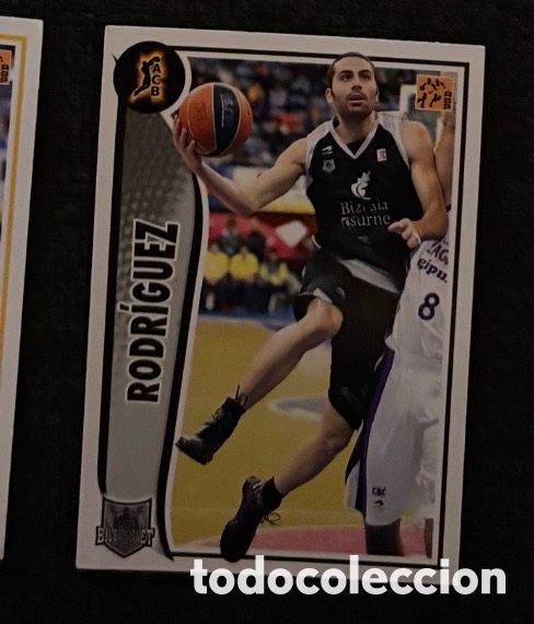 Coleccionismo cromos antiguos: RODR&Iacute;GUEZ BILBAO BASKET BALONCESTO BASKET ACB 2009 2010 panini