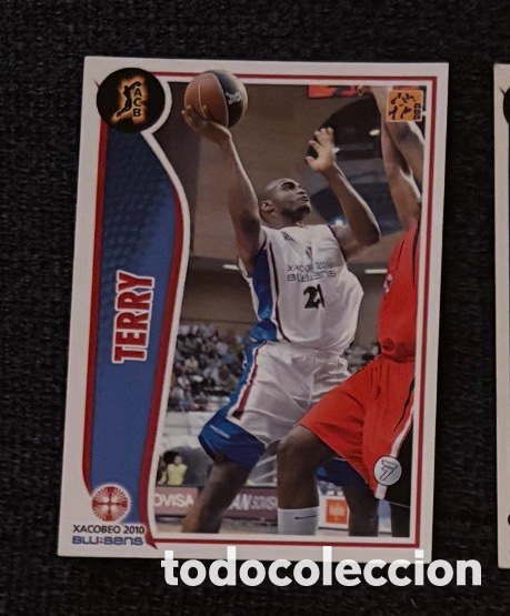 Coleccionismo cromos antiguos: TERRY XACOBEO BALONCESTO BASKET ACB 2009 2010 panini