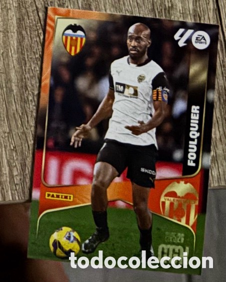 Coleccionismo cromos antiguos: FOULQUIER VALENCIA MGK Megacracks 25/26