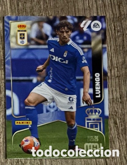 Coleccionismo cromos antiguos: LUENGO OVIEDO MGK Megacracks 25/26