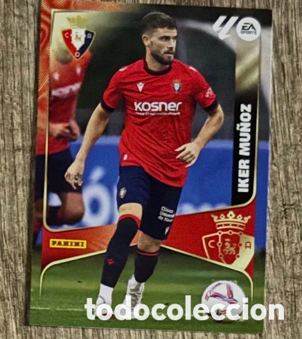 Coleccionismo cromos antiguos: IKER MU&Ntilde;OZ OSASUNA MGK Megacracks 25/26