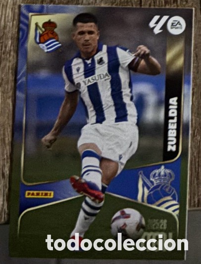 Coleccionismo cromos antiguos: ZUBELDIA REAL SOCIEDAD MGK Megacracks 25/26