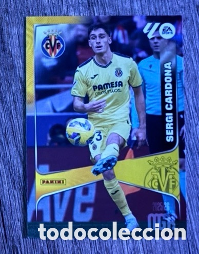 Coleccionismo cromos antiguos: SERGI CARDONA VILLARREAL MGK Megacracks 25/26