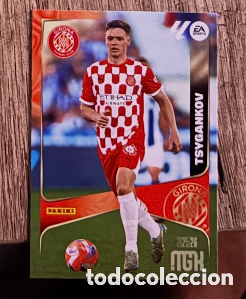 Coleccionismo cromos antiguos: TSYGANKOV GIRONA MGK Megacracks 25/26