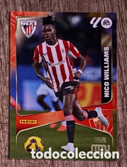 Coleccionismo cromos antiguos: NICO WILLIAMS ATHLETIC CLUB MGK Megacracks 25/26