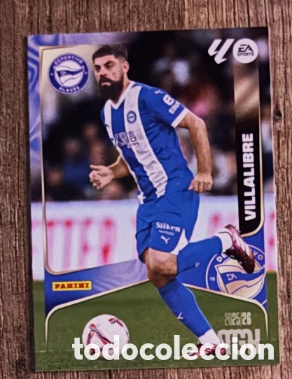 Coleccionismo cromos antiguos: VILLALIBRE ALAV&Eacute;S MGK Megacracks 25/26