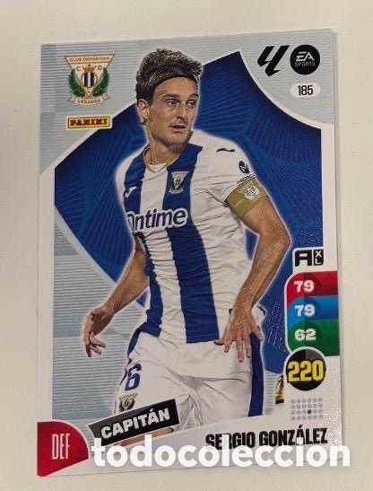 Coleccionismo cromos antiguos: 185 SERGIO GONZ&Aacute;LEZ LEGAN&Eacute;S Panini Adrenalyn XL La Liga 2024/2025