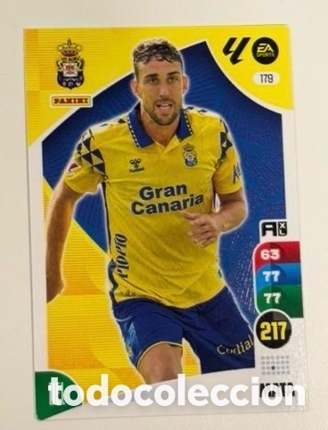 Coleccionismo cromos antiguos: 179 MATA UD LAS PALMAS Panini Adrenalyn XL La Liga 2024/2025