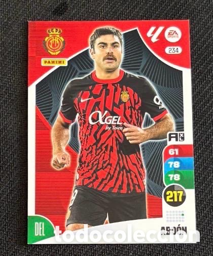 Coleccionismo cromos antiguos: 234 ABDON PRATS MALLORCA Panini Adrenalyn XL La Liga 2024/2025