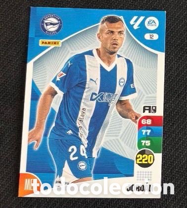 Coleccionismo cromos antiguos: 12 JORDAN ALAV&Eacute;S Panini Adrenalyn XL La Liga 2024/2025