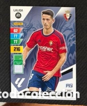 Coleccionismo cromos antiguos: 267 RA&Uacute;L GARCIA OSASUNA ADRENALYN XL CARTA CROMO 2023 2024