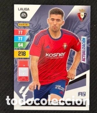 Coleccionismo cromos antiguos: 259 BIS ARESO OSASUNA ADRENALYN XL CARTA CROMO 2023 2024