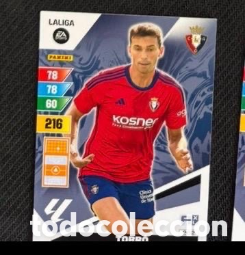 Coleccionismo cromos antiguos: 262 TORRO OSASUNA ADRENALYN XL CARTA CROMO 2023 2024