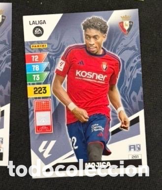 Coleccionismo cromos antiguos: 261 MOJICA Mallorca ADRENALYN XL CARTA CROMO 2023 2024