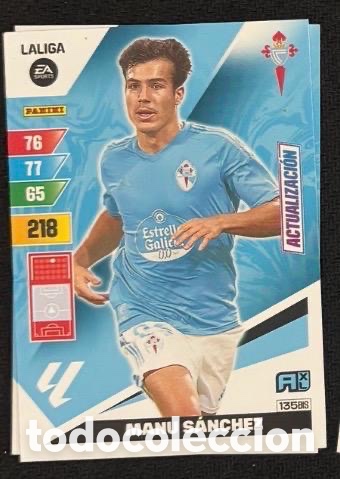 Coleccionismo cromos antiguos: 135 BIS MANU S&Aacute;NCHEZ CELTA VIGO ADRENALYN XL CARTA CROMO 2023 2024