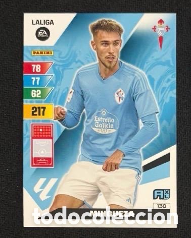 Coleccionismo cromos antiguos: 130 MINGUEZA CELTA VIGO ADRENALYN XL CARTA CROMO 2023 2024