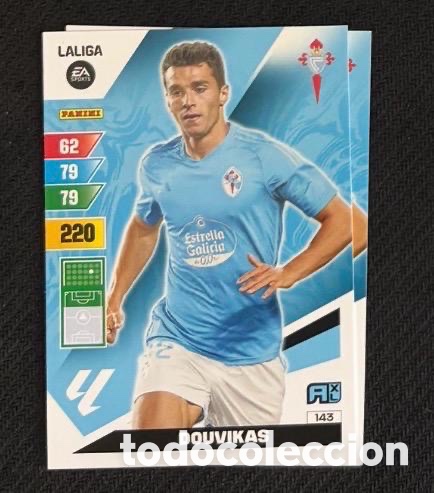 Coleccionismo cromos antiguos: 143 DOUVIKAS CELTA VIGO ADRENALYN XL CARTA CROMO 2023 2024