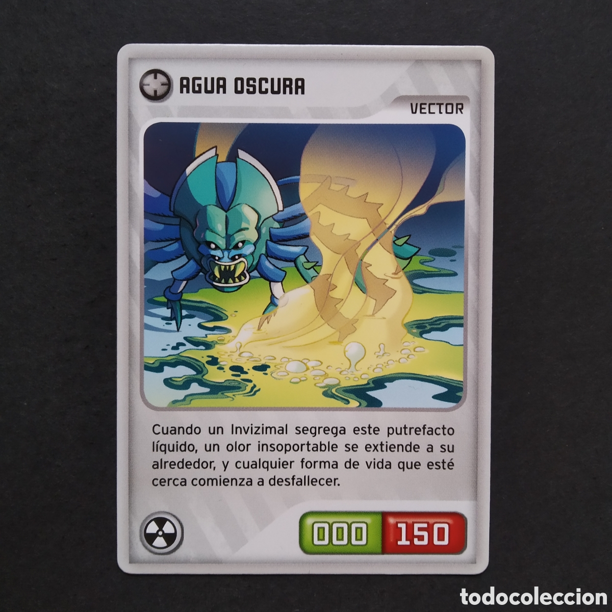 Coleccionismo cromos antiguos: CROMO - N&ordm; 411 - AGUA OSCURA - INVIZIMALS, DESAFIOS OCULTOS - PANINI - A&Ntilde;O 2013
