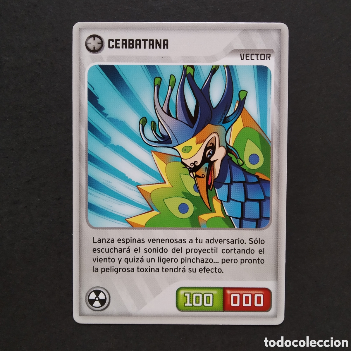 Coleccionismo cromos antiguos: CROMO - N&ordm; 413 - CERBATANA - INVIZIMALS, DESAFIOS OCULTOS - PANINI - A&Ntilde;O 2013