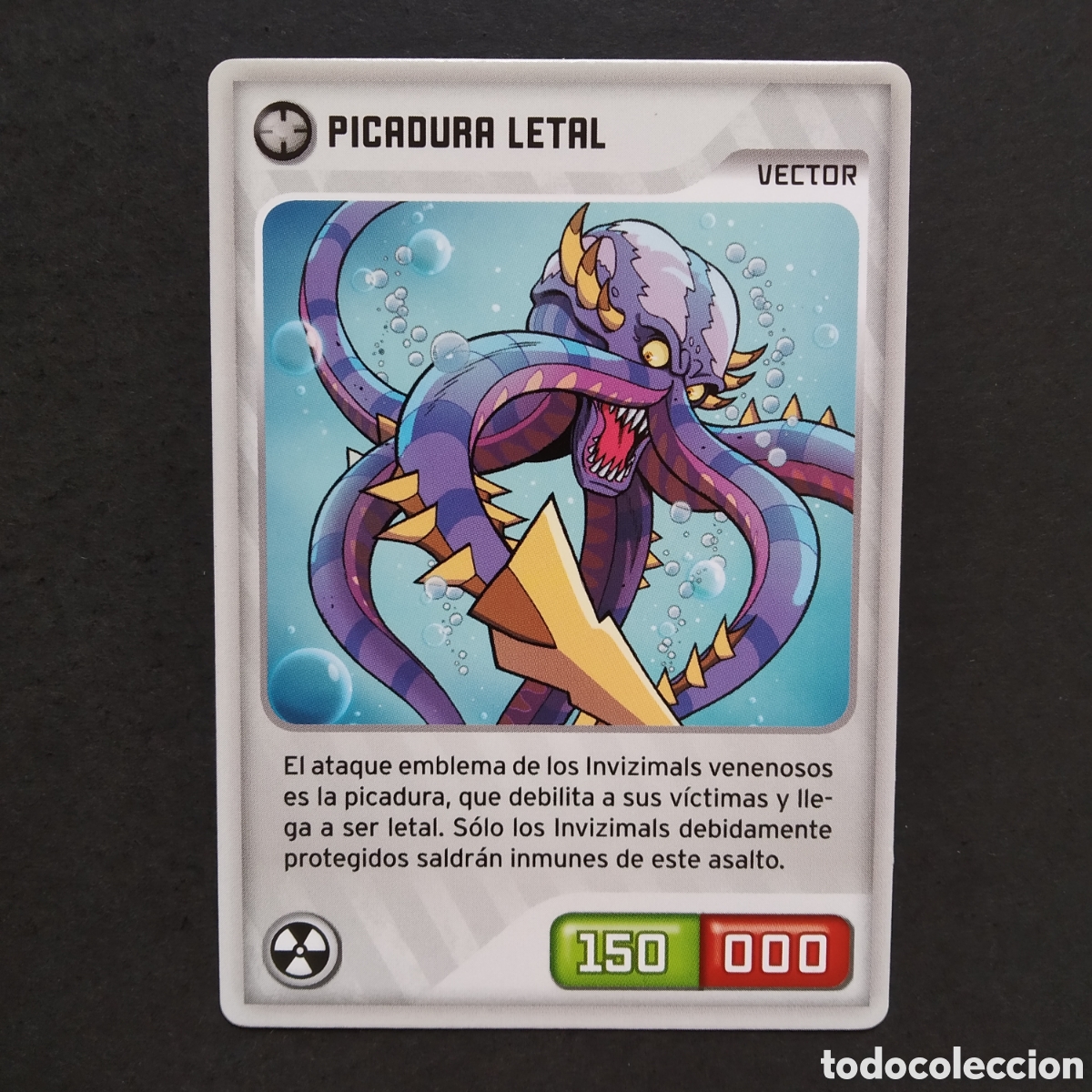 Coleccionismo cromos antiguos: CROMO - N&ordm; 415 - PICADURA LETAL - INVIZIMALS, DESAFIOS OCULTOS - PANINI - A&Ntilde;O 2013