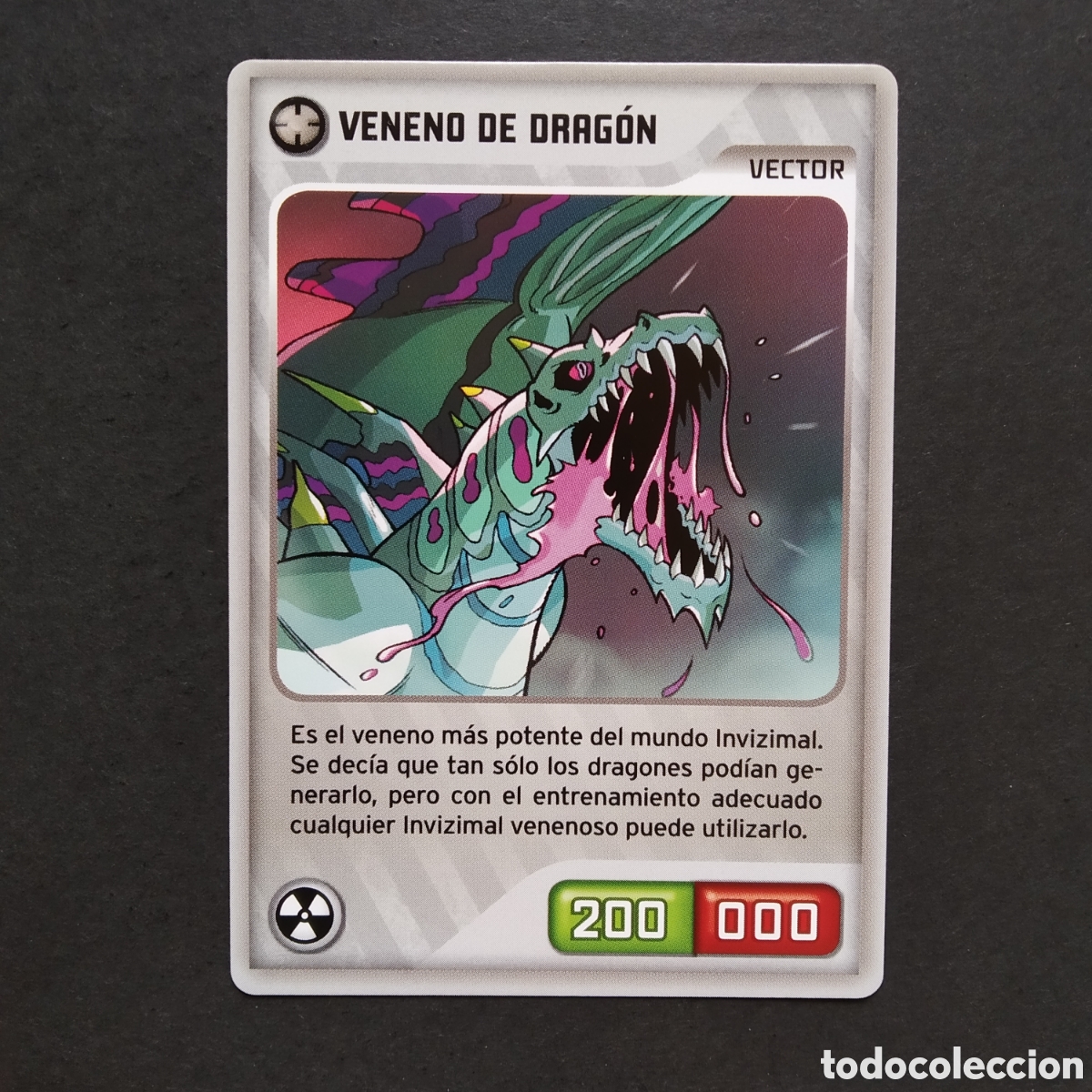 Coleccionismo cromos antiguos: CROMO - N&ordm; 416 - VENENO DE DRAG&Oacute;N - INVIZIMALS, DESAFIOS OCULTOS - PANINI - A&Ntilde;O 2013