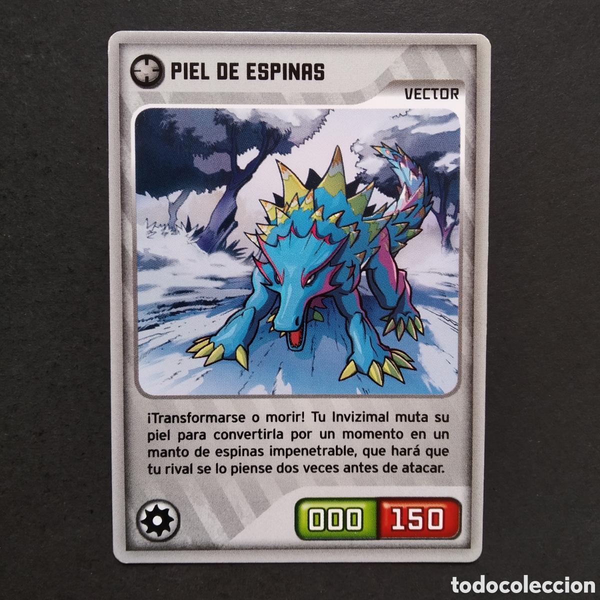 Coleccionismo cromos antiguos: CROMO - N&ordm; 420 - PIEL DE ESPINAS - INVIZIMALS, DESAFIOS OCULTOS - PANINI - A&Ntilde;O 2013
