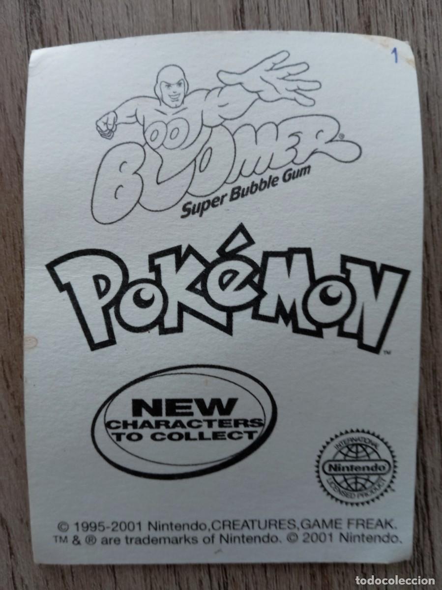 Coleccionismo cromos antiguos: POKEMON, SNUBULL, BOOMER - Foto 2