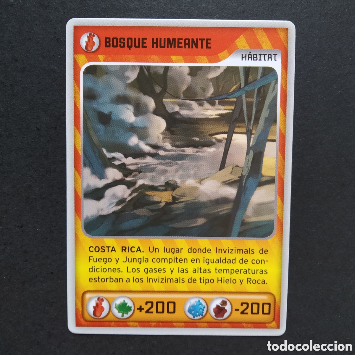 Coleccionismo cromos antiguos: CROMO - N&ordm; 429 - BOSQUE HUMEANTE - INVIZIMALS, DESAFIOS OCULTOS - PANINI - A&Ntilde;O 2013