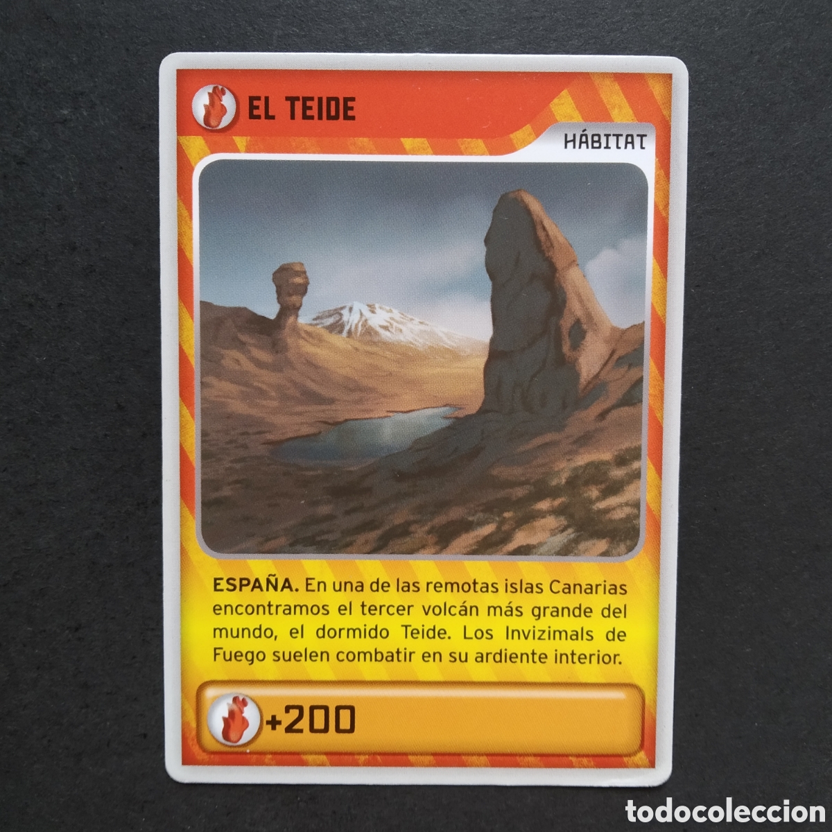 Coleccionismo cromos antiguos: CROMO - N&ordm; 431 - EL TEIDE - INVIZIMALS, DESAFIOS OCULTOS - PANINI - A&Ntilde;O 2013