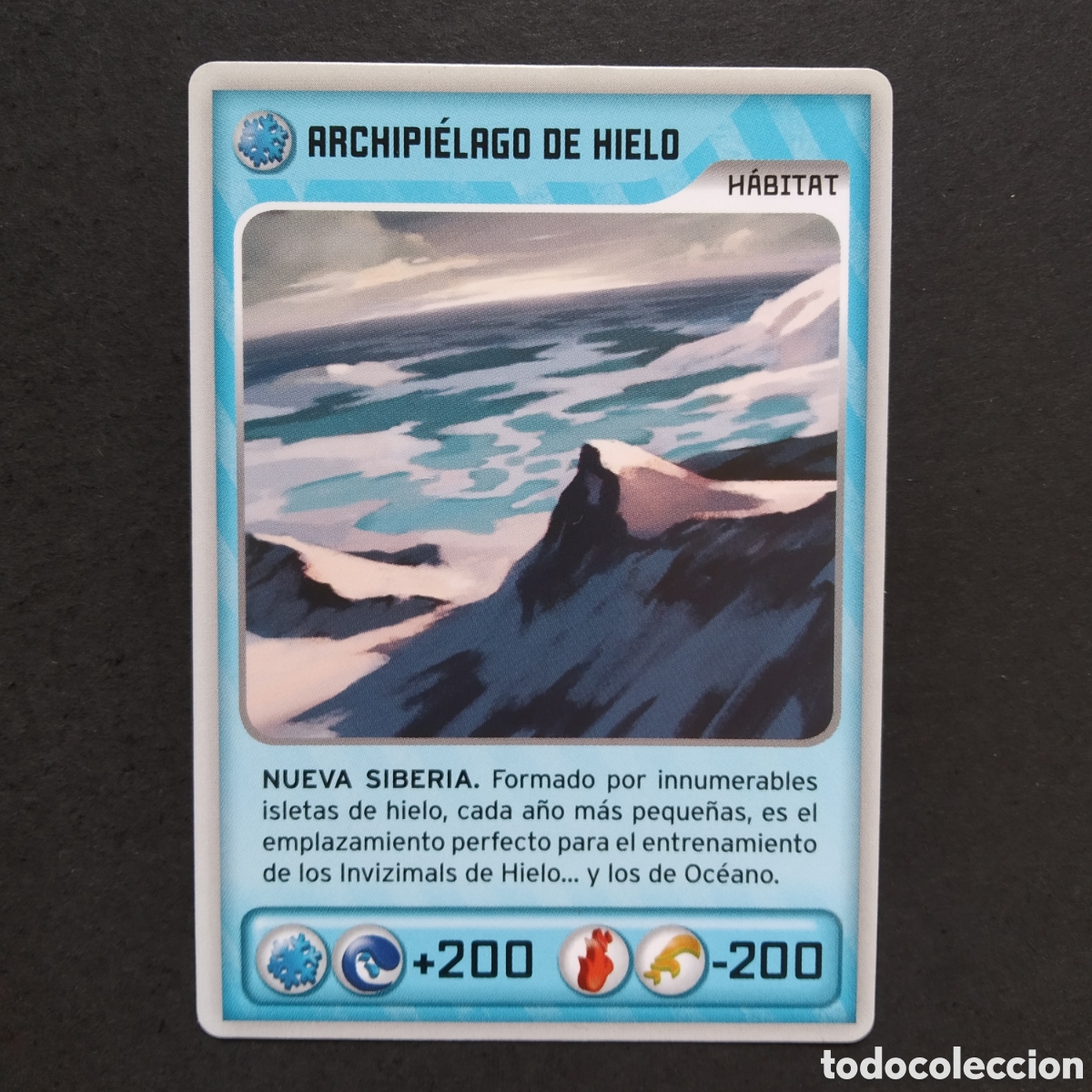 Coleccionismo cromos antiguos: CROMO - N&ordm; 435 - ARCHIPI&Eacute;LAGO DE HIELO - INVIZIMALS, DESAFIOS OCULTOS - PANINI - A&Ntilde;O 2013