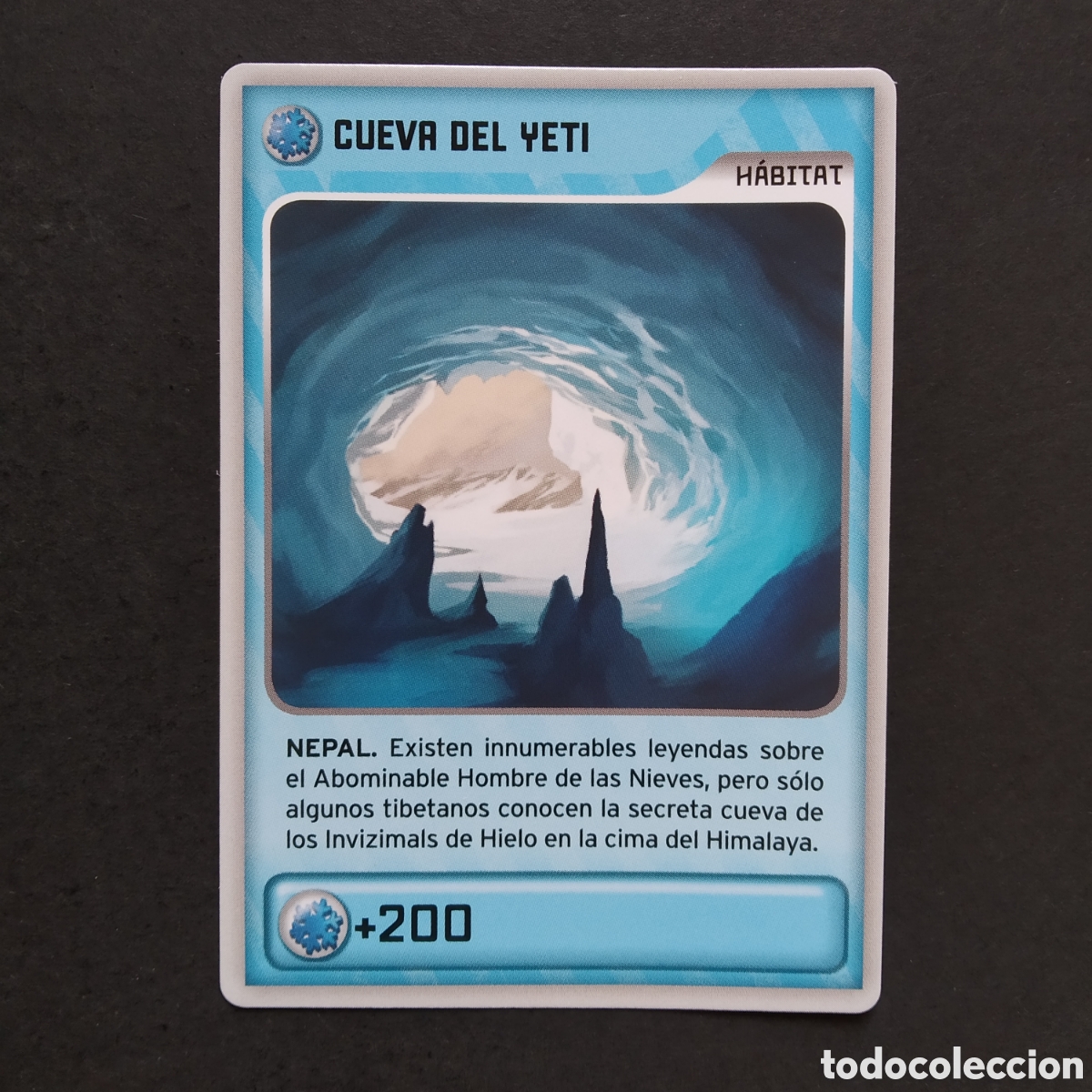 Coleccionismo cromos antiguos: CROMO - N&ordm; 436 - CUEVA DEL YETI - INVIZIMALS, DESAFIOS OCULTOS - PANINI - A&Ntilde;O 2013