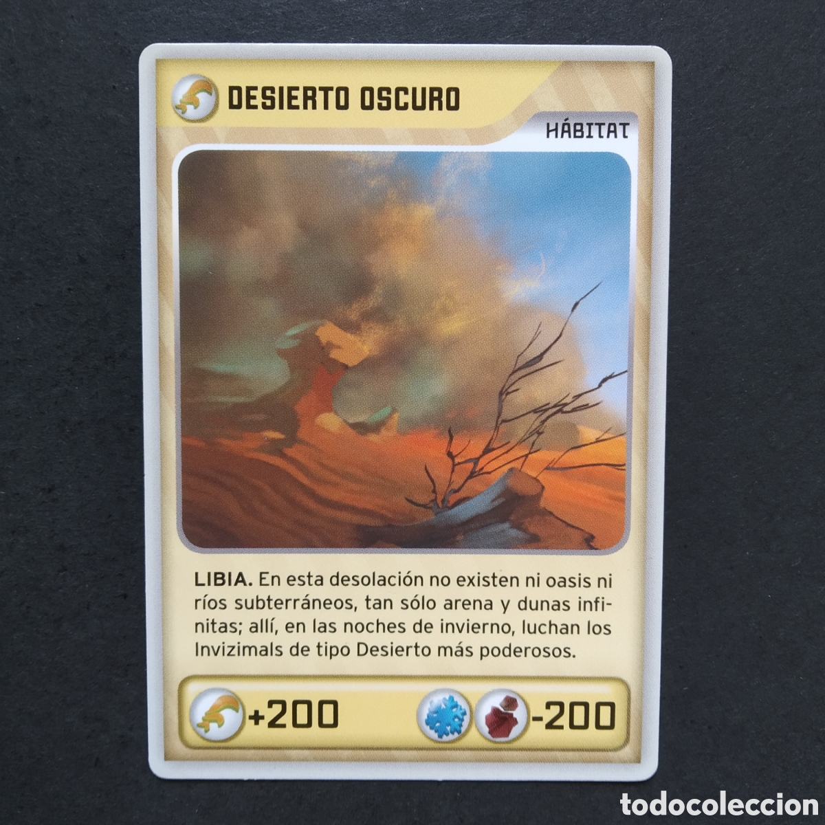 Coleccionismo cromos antiguos: CROMO - N&ordm; 443 - DESIERTO OSCURO - INVIZIMALS, DESAFIOS OCULTOS - PANINI - A&Ntilde;O 2013