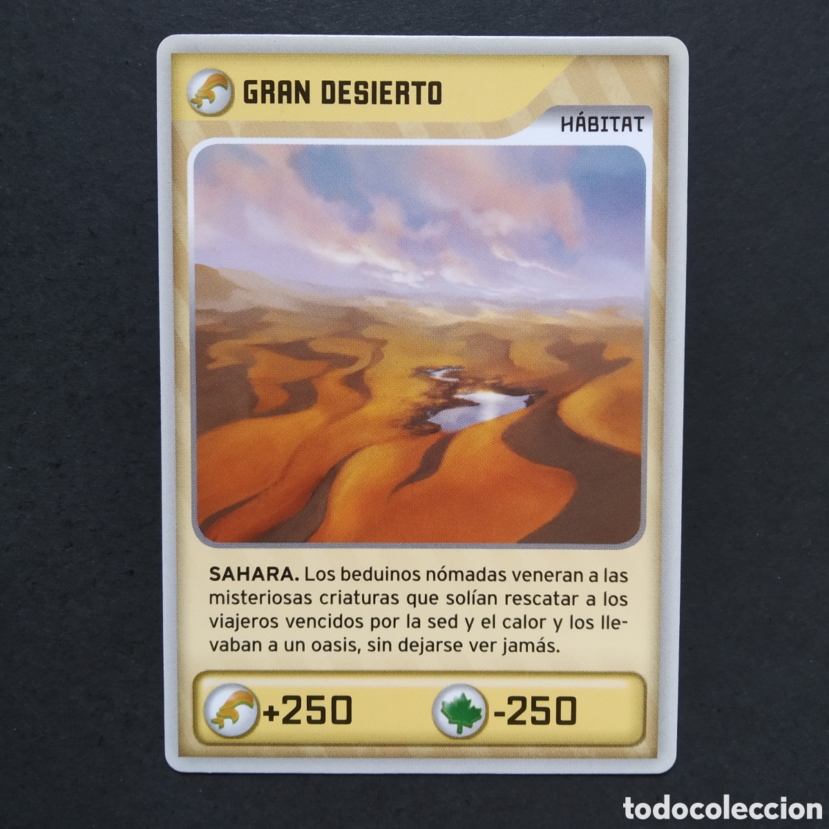 Coleccionismo cromos antiguos: CROMO - N&ordm; 444 - GRAN DESIERTO - INVIZIMALS, DESAFIOS OCULTOS - PANINI - A&Ntilde;O 2013