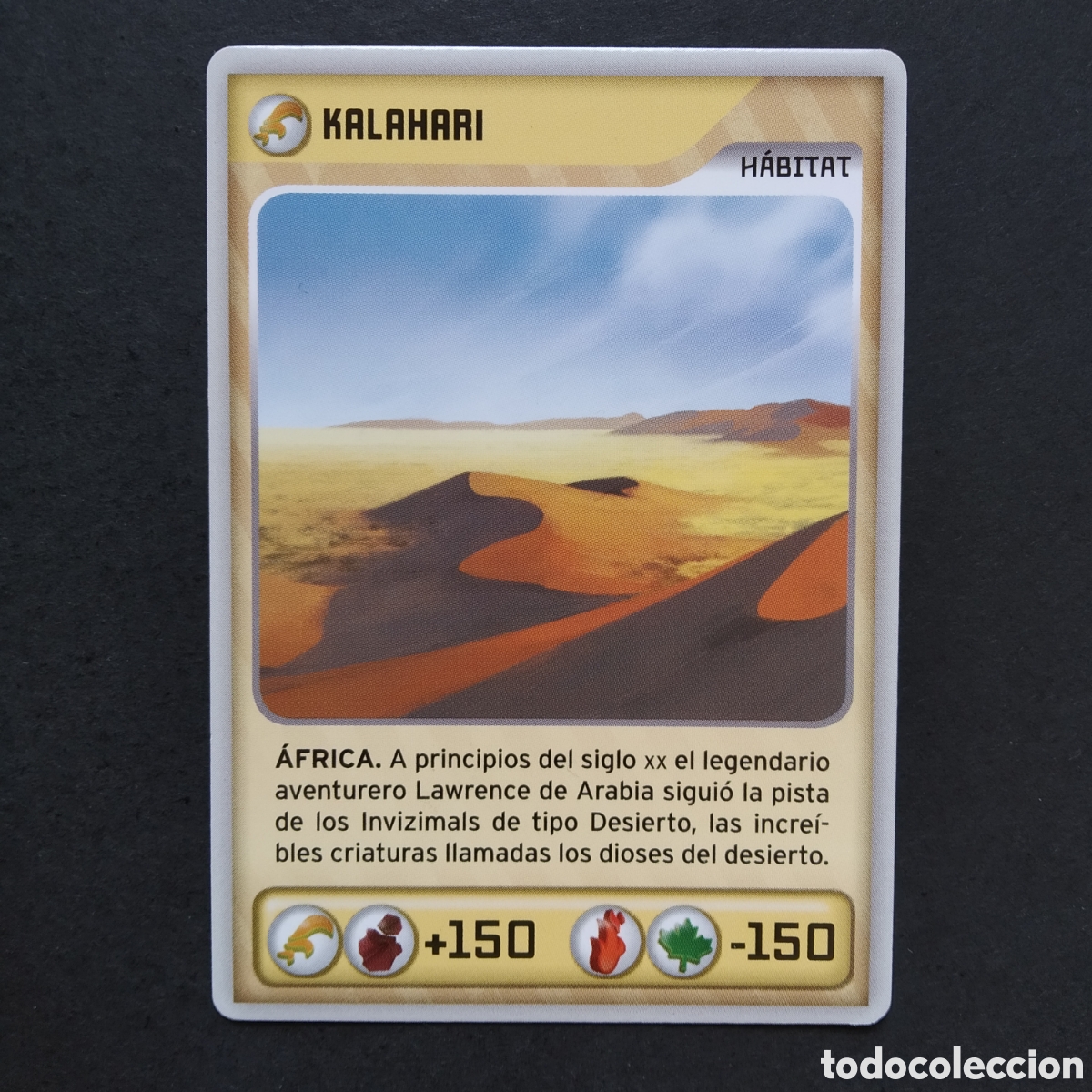 Coleccionismo cromos antiguos: CROMO - N&ordm; 445 - KALAHARI - INVIZIMALS, DESAFIOS OCULTOS - PANINI - A&Ntilde;O 2013