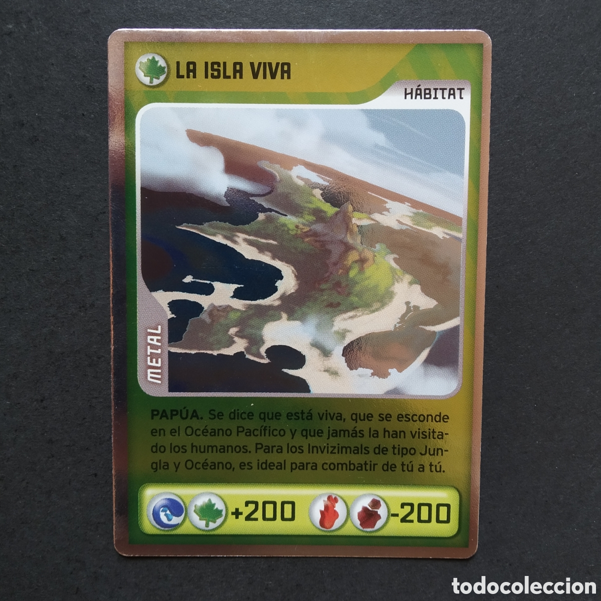 Coleccionismo cromos antiguos: CROMO - N&ordm; 447 - LA ISLA VIVA - INVIZIMALS, DESAFIOS OCULTOS - PANINI - A&Ntilde;O 2013