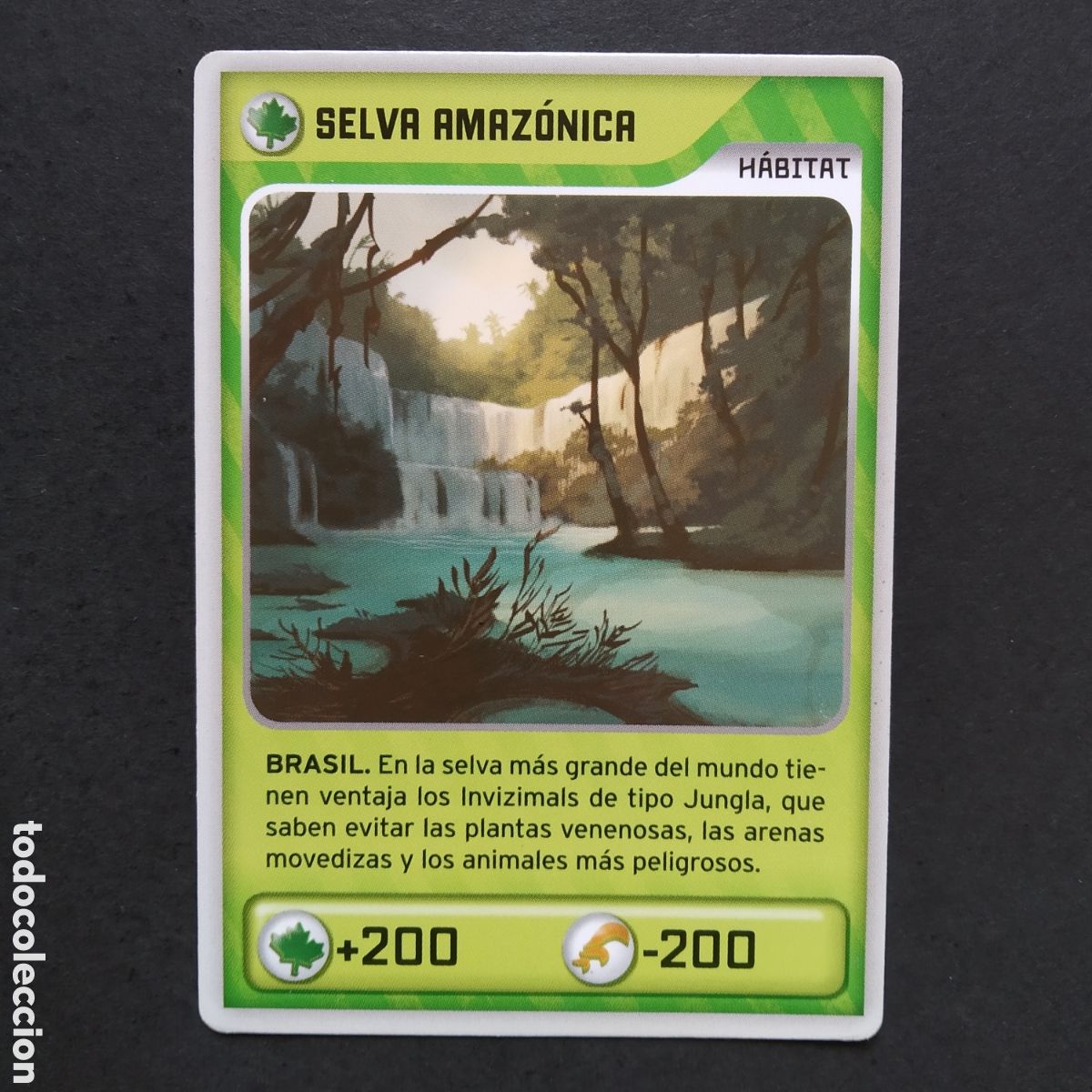 Coleccionismo cromos antiguos: CROMO - N&ordm; 450 - SELVA AMAZ&Oacute;NICA - INVIZIMALS, DESAFIOS OCULTOS - PANINI - A&Ntilde;O 2013