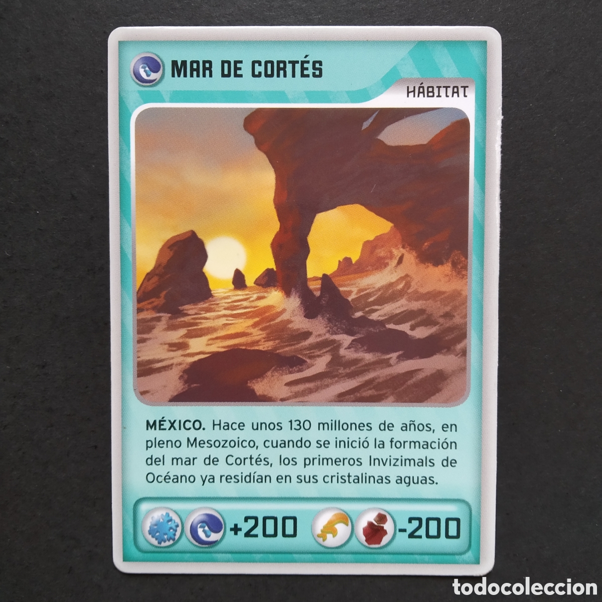 Coleccionismo cromos antiguos: CROMO - N&ordm; 454 - MAR DE CORT&Eacute;S - INVIZIMALS, DESAFIOS OCULTOS - PANINI - A&Ntilde;O 2013