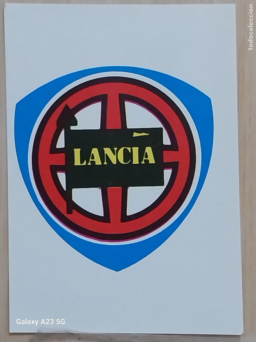 Coleccionismo cromos antiguos: LANCIA . -*---*- BARCELONA 92 OLIMPIADAS CROMO ORIGINAL SIN PEGAR NUNCA 6.9X4.85CMS ADHESIVO