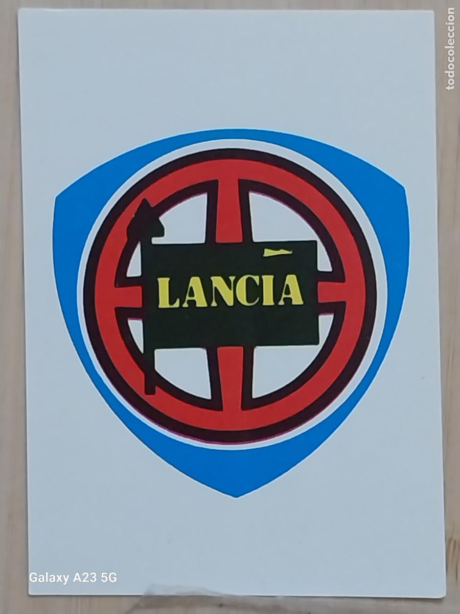 Coleccionismo cromos antiguos: LANCIA . -*-*- BARCELONA 92 OLIMPIADAS CROMO ORIGINAL SIN PEGAR NUNCA 6.9X4.85CMS ADHESIVO