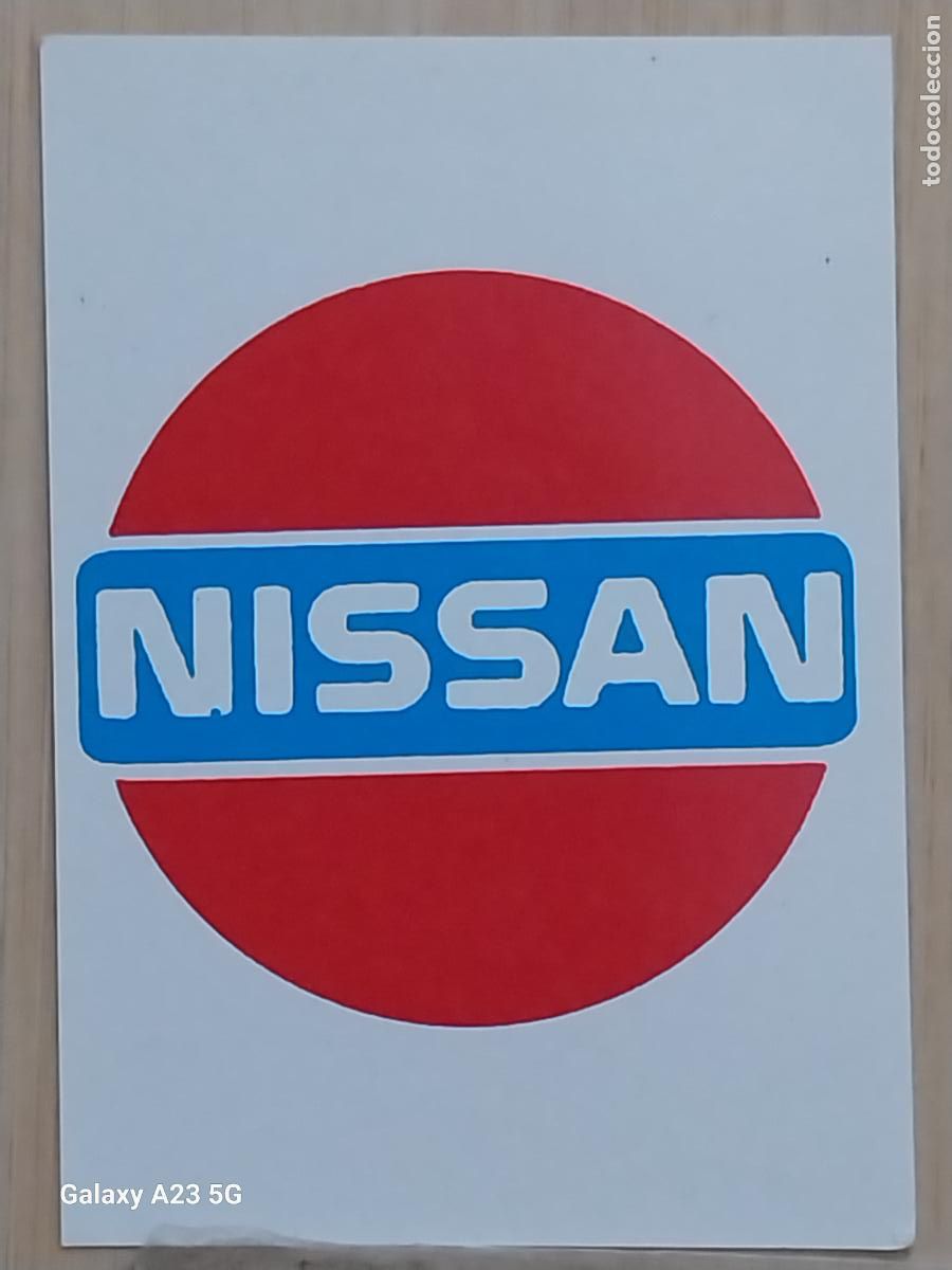 Coleccionismo cromos antiguos: NISSAN . -*-*- BARCELONA 92 OLIMPIADAS CROMO ORIGINAL SIN PEGAR NUNCA 6.9X4.85CMS ADHESIVO
