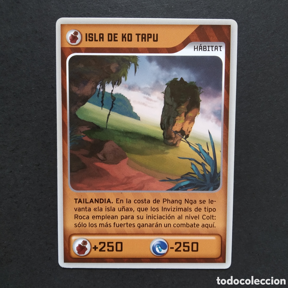 Coleccionismo cromos antiguos: CROMO - N&ordm; 460 - ISLA DE KO TAPU - INVIZIMALS, DESAFIOS OCULTOS - PANINI - A&Ntilde;O 2013